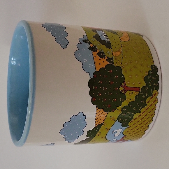 Farm Scene Cow And Chickens Coffee Mug - Picture 9 of 12